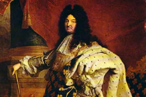 Luís XIV, um dos expoentes do absolutismo francês